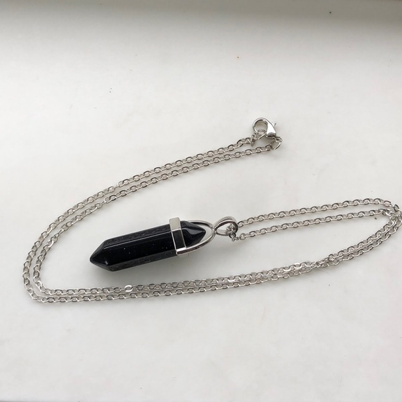 ❤️Beautiful Goldstone Pendant with Necklace❤️ - Picture 2 of 6